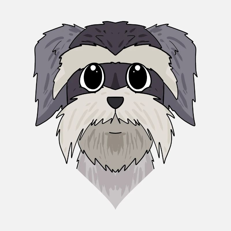 Museau - Schnauzer miniature