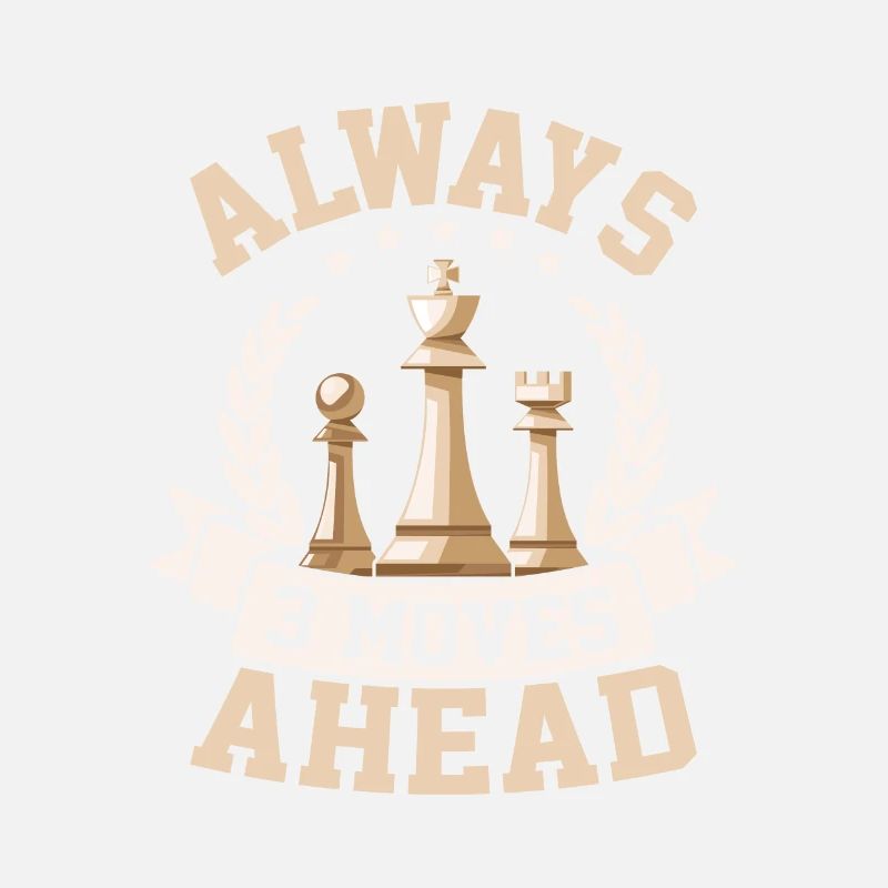 Always 3 Moves Ahead Chess Board Chess Player