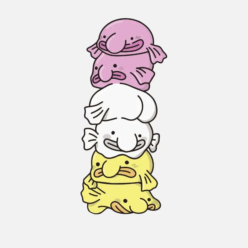 twink Flag Pride LGBTQ Mignon Blobfish Bunch