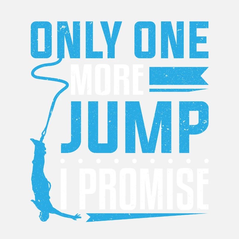 Nur noch ein Sprung verspreche ich Bungee-Jumping