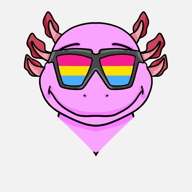 Pansexual Axolotl Gift