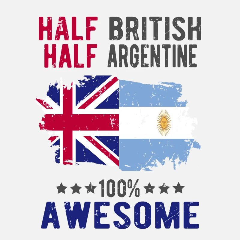 Moitié britannique moitié argentine