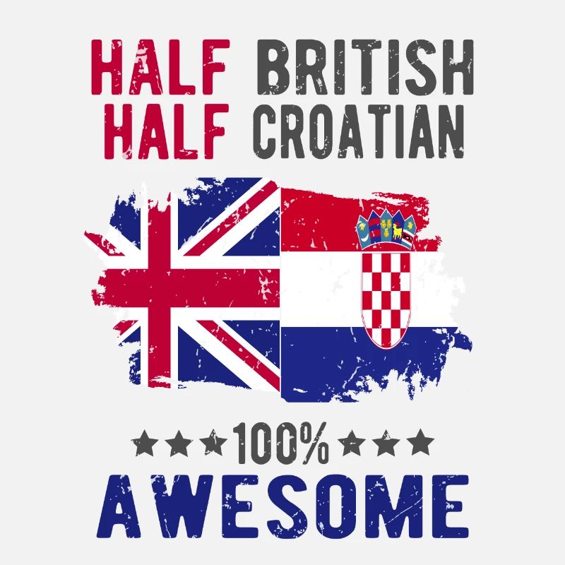 Half British Half Croat
