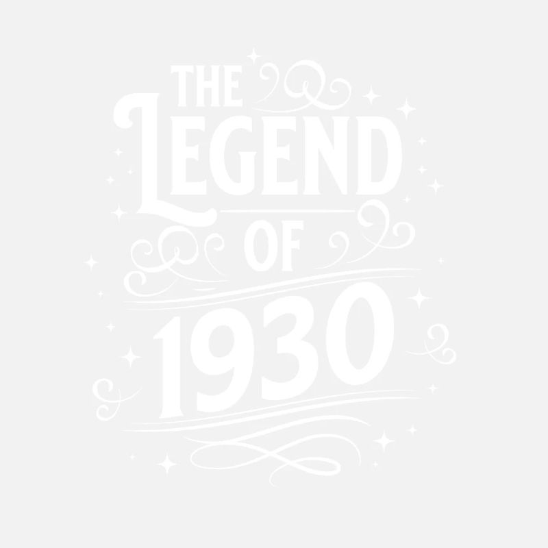 Die Legende von 1930 Geburtstag