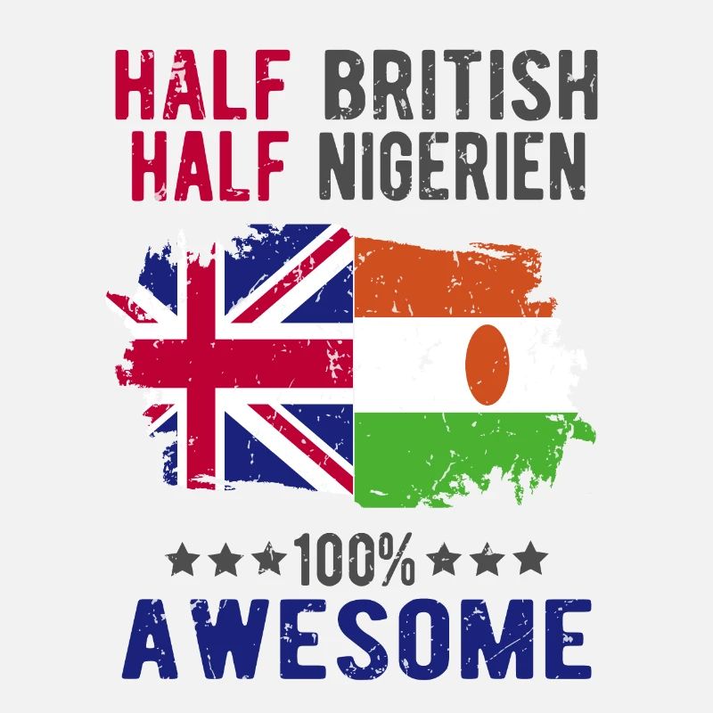 Half British Half Nigrer