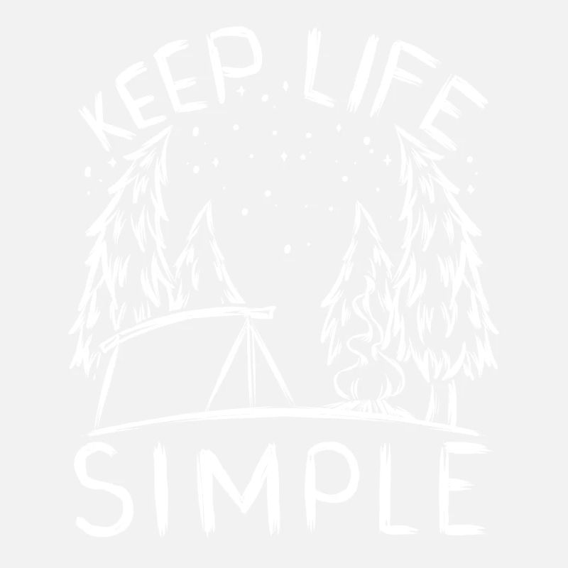 Camper Campsite Camp Keep Life Simple Camping