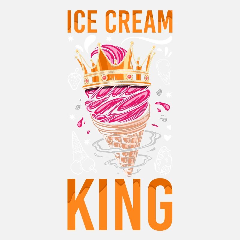 Crème glacée Cone Crown Crème glacée