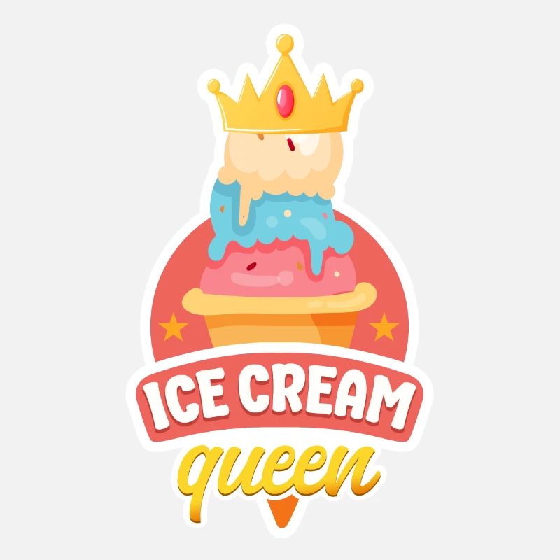 Crème glacée Cone Crown Crème glacée