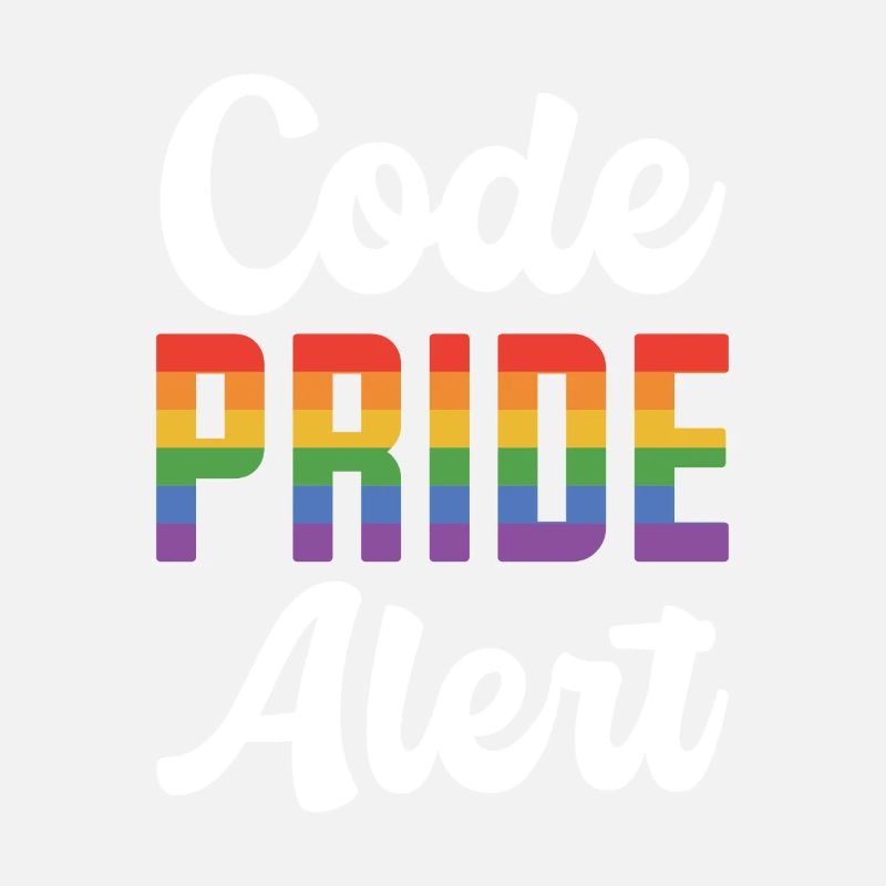 Code Pride Alert Bisexual Lesbian Love Asexual Tra