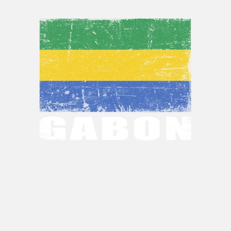 Gabon Drapeau Grunge Gabon Drapeau