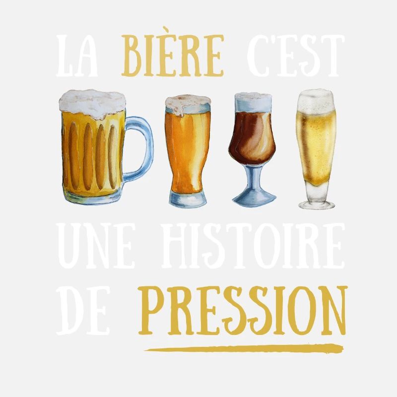 La bière c'est une histoire de pression
