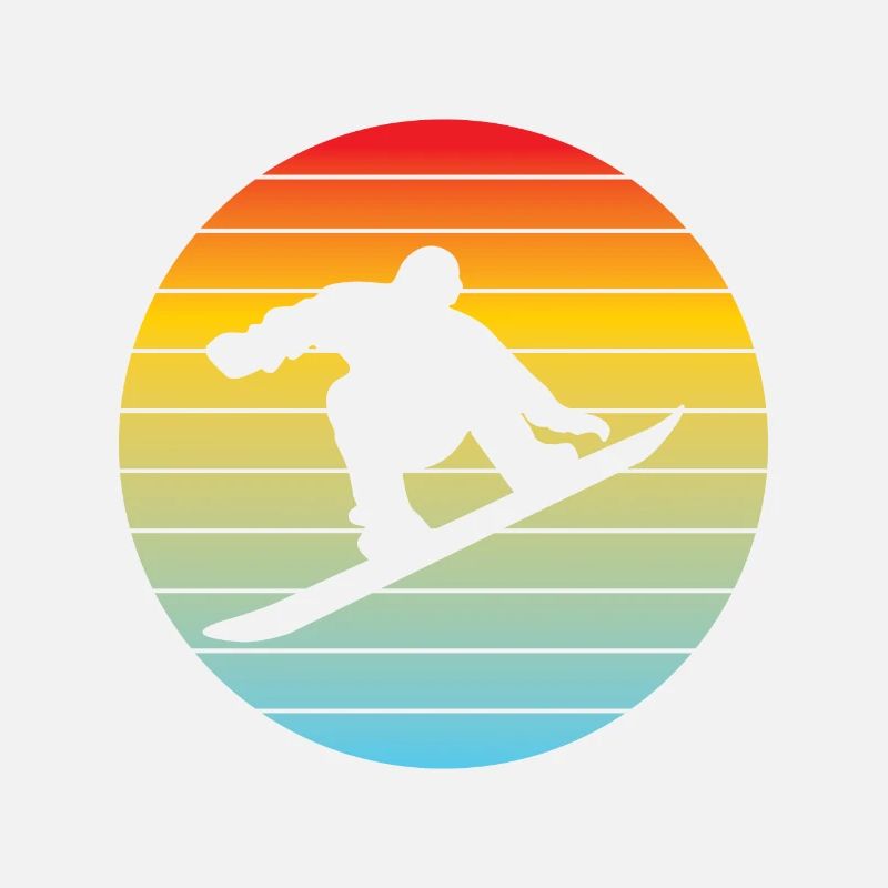 Snowboard Wintersport Spruch Snowboardfahrer