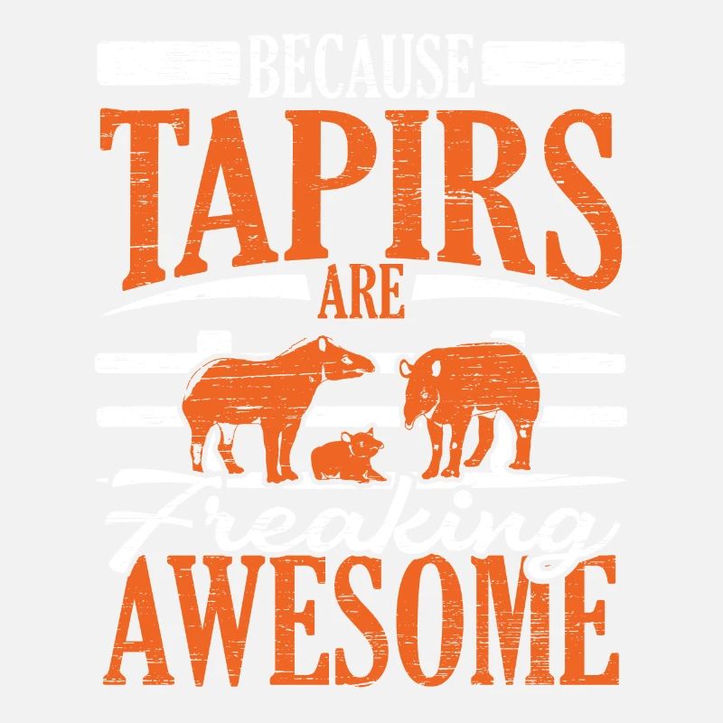Parce que les tapirs sont de putain d’animaux cornés