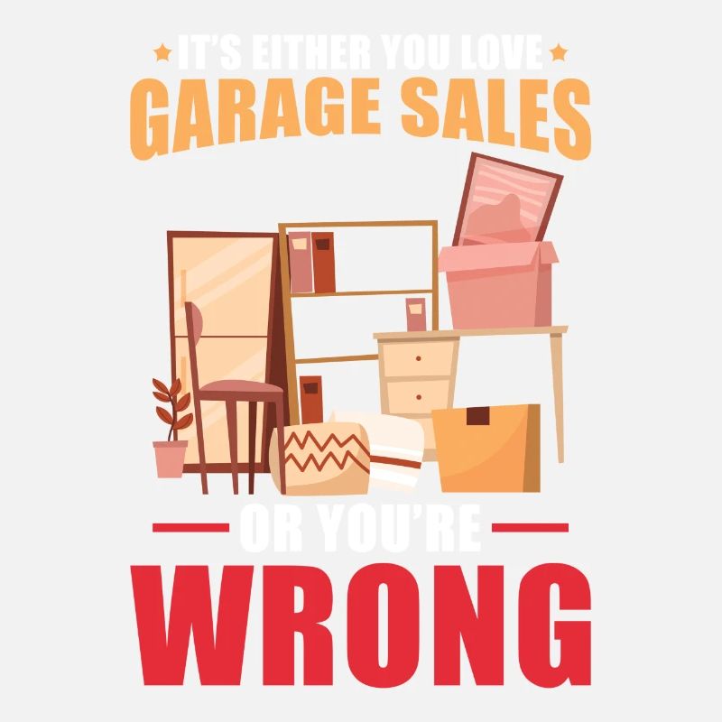 Slogan de vente de garage