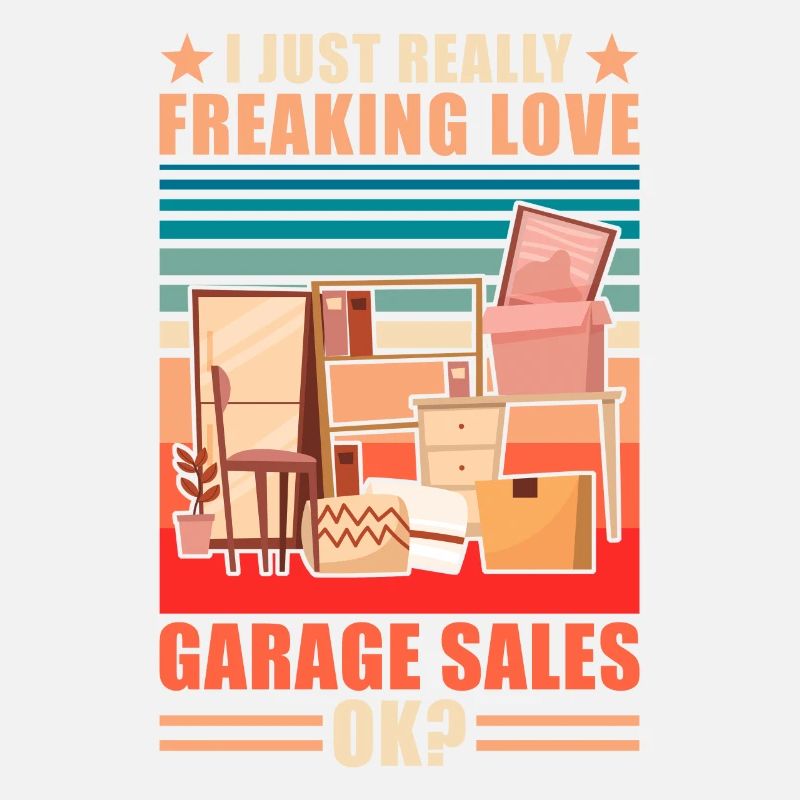 Slogan de vente de garage
