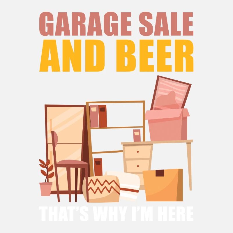 Slogan de vente de garage