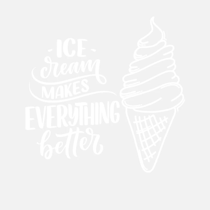 Ice cream makes everything better