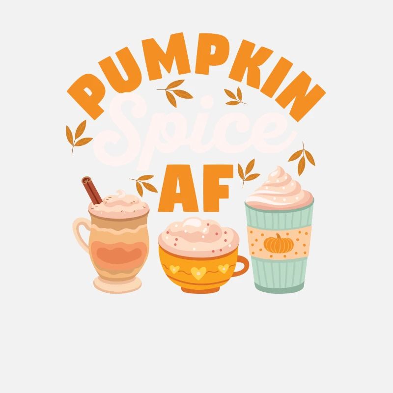 Fun Coffee Lovers Fall Thanksgiving Day