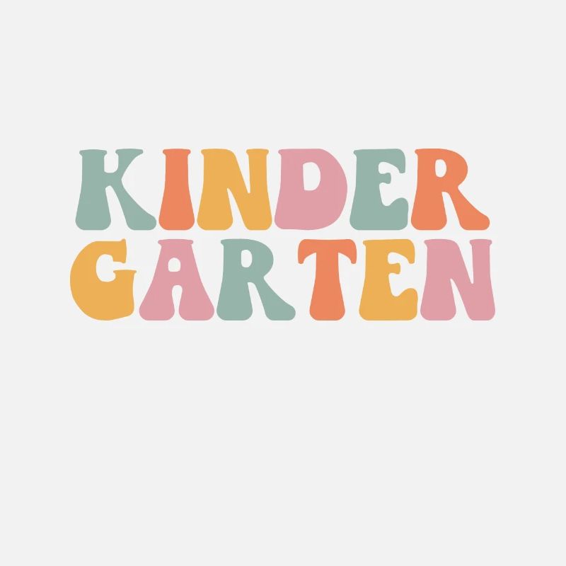 Groovy Hello Kindergarten Vibes Retro Lehrer