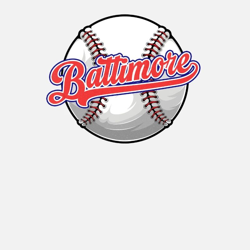 Vintage Baltimore Baseball Lover Distressed Sport