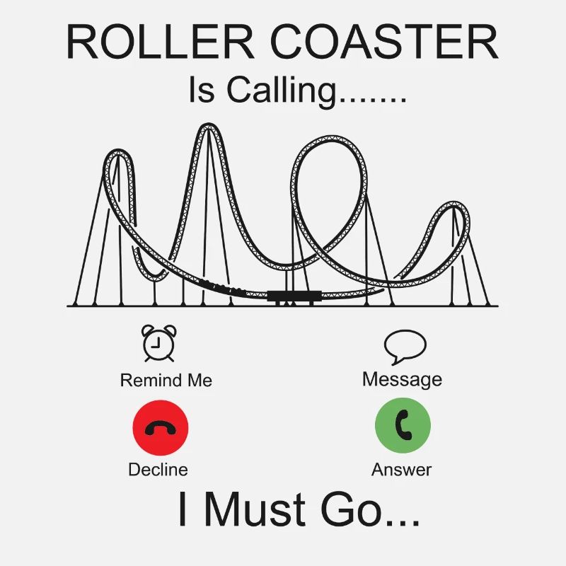 Roller Coaster Phone Display