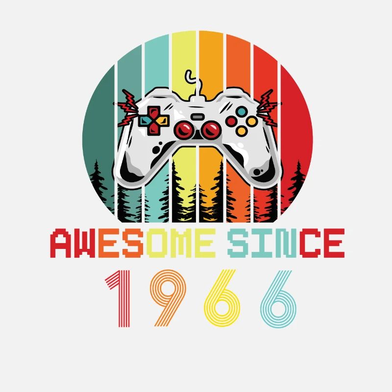 Awesome Since 1966 Birthday 1966 Vintage 1966