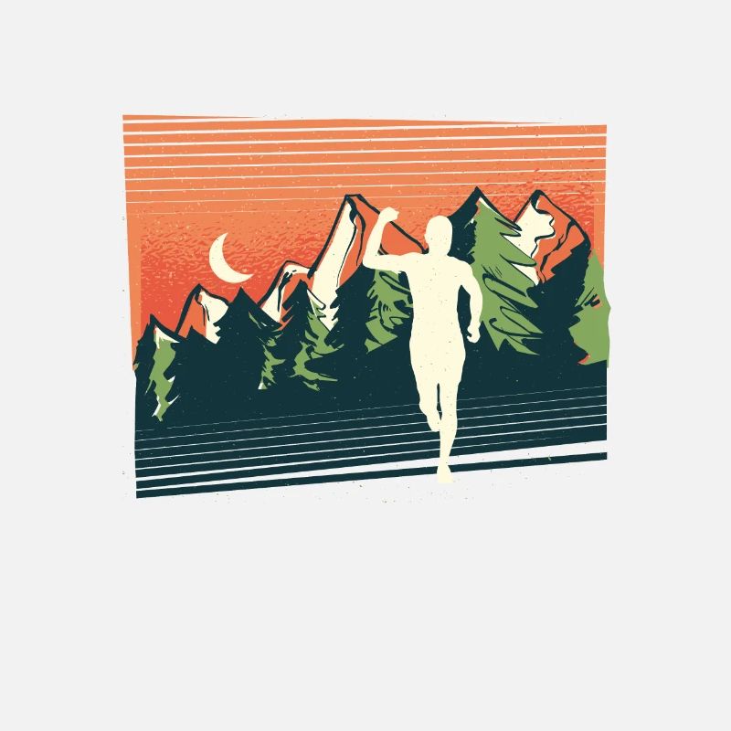 Marathon, Trailrunning Läufer