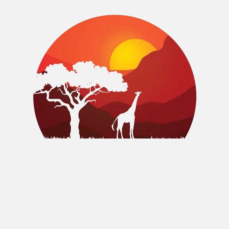 Savane girafe