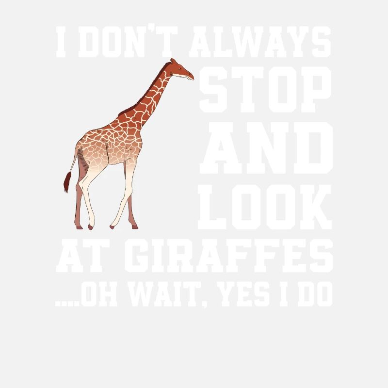 Lustiger Giraffen Spruch