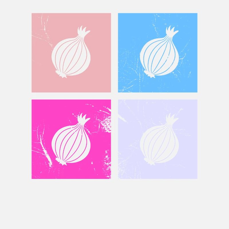 Onion Lover Retro Vegetables Vegan Gift idea