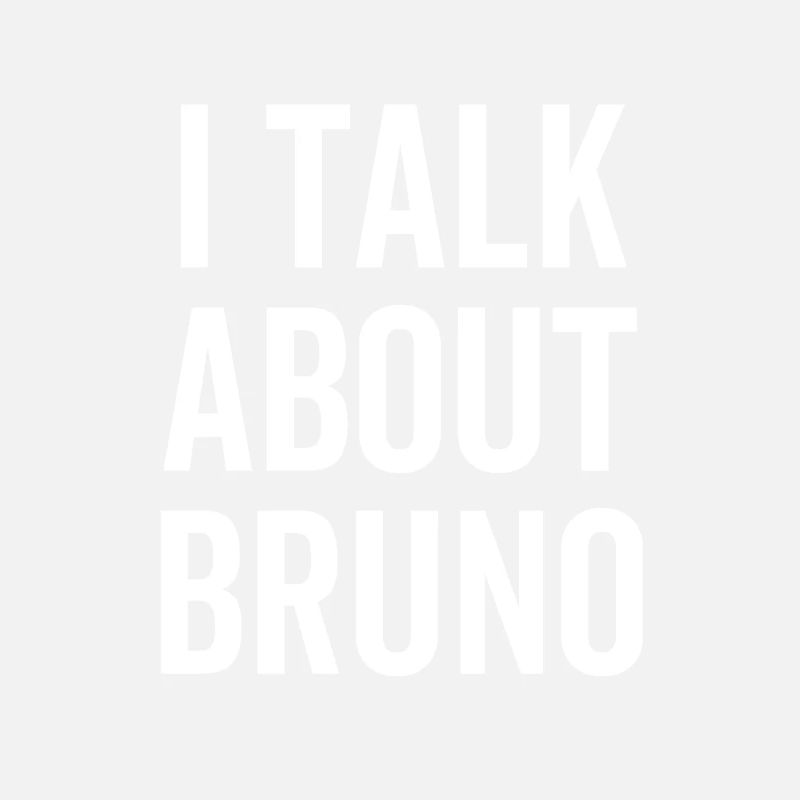 Ich spreche über Bruno