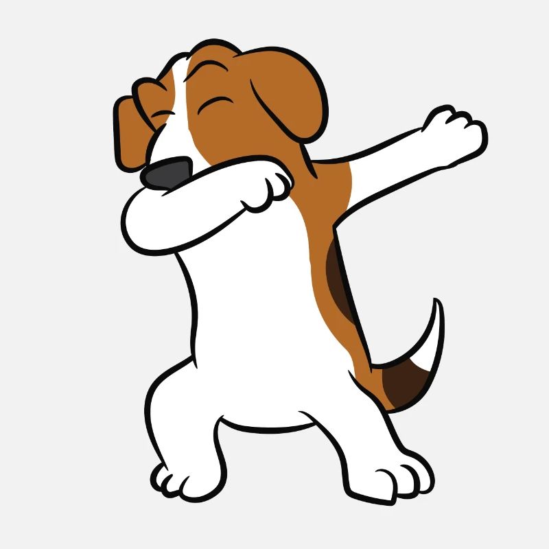Beagle - Dab, dabbing, dancing