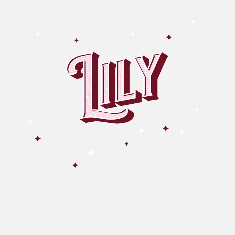 Lily name personalized