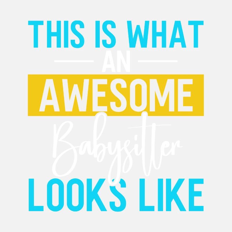 Babysitter Geschenk Babysitting Bester Babysitter