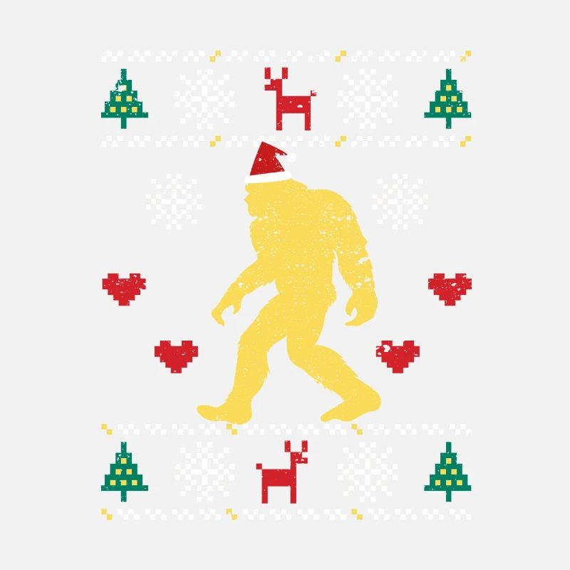 Santasquatch Bigfoot Weihnachtsmann Sasquatch