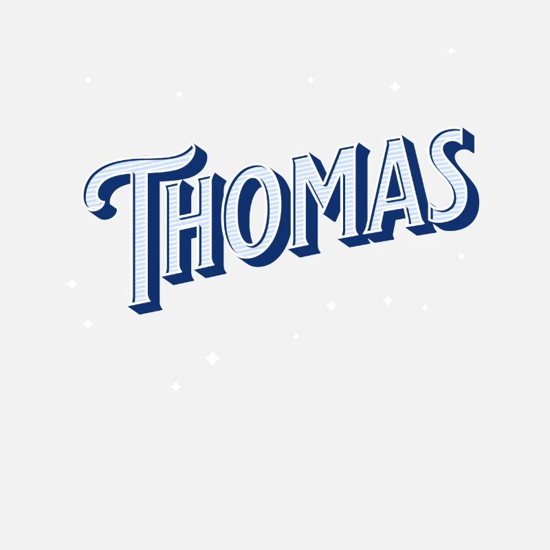 Thomas Namen personalisiert