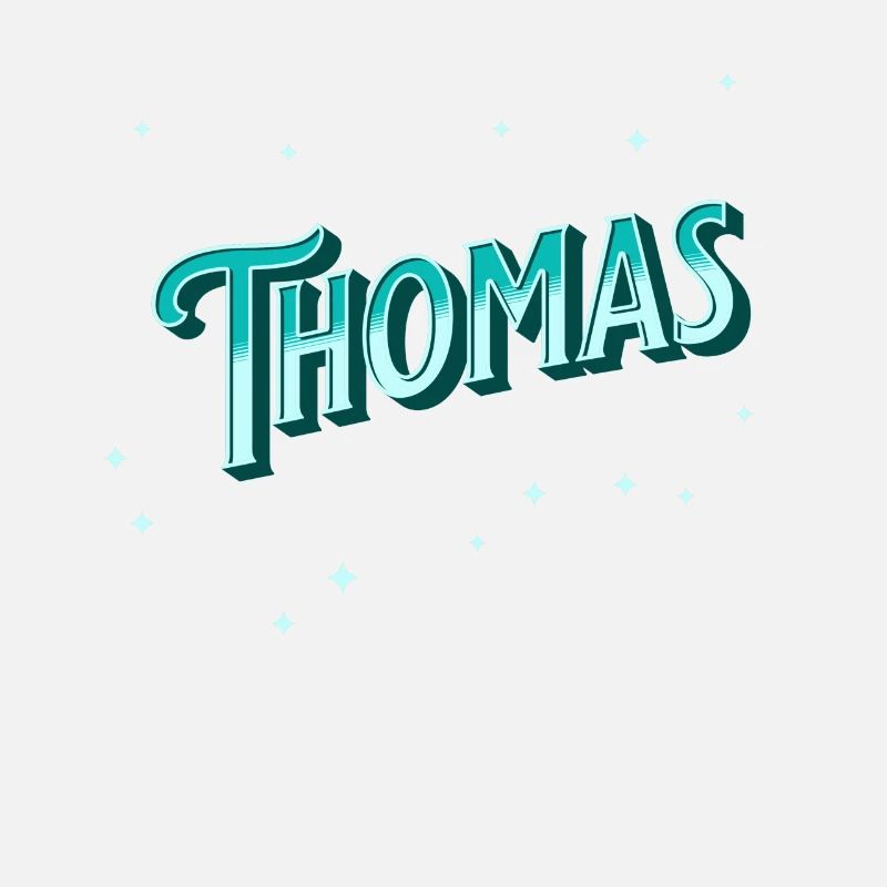 Thomas Namen personalisiert