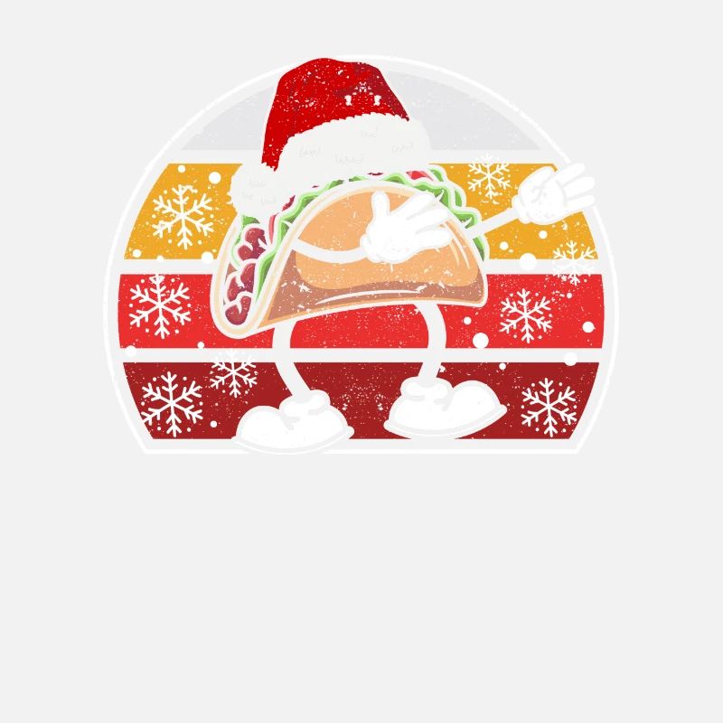 Dabbing Taco Weihnachtsmann Weihnachten Dab Dance