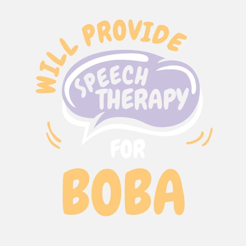 Provide Speech Therapy for Boba Funny Speech