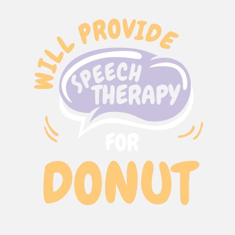 Provide Speech Therapy for Donut Funny Speech