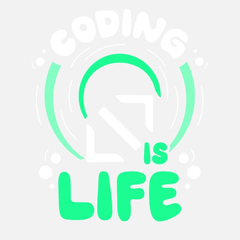 Coding Ist Leben Code Coder Programmierer