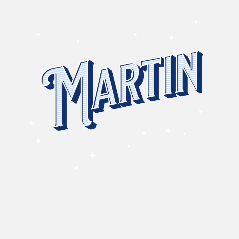 Martin names personalized