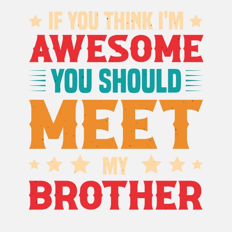 Bruderherz Bester Bruder der Welt Geschenkidee