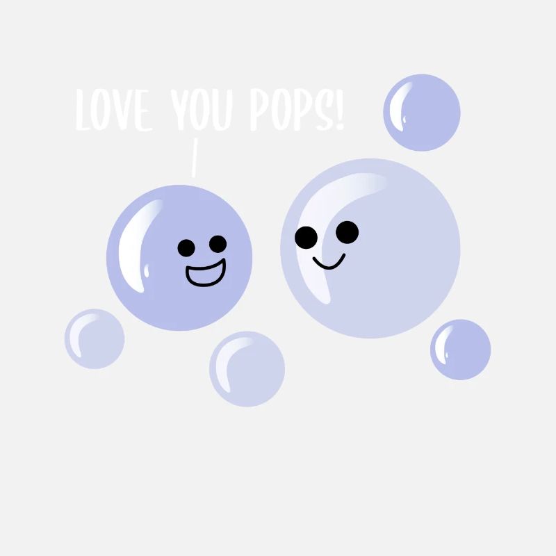 Cute I Love You Pops Soap Bubbles