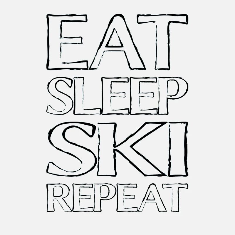 Eating Sleeping Ski