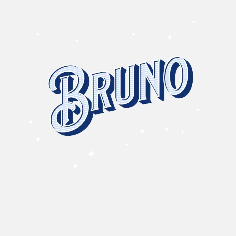 Bruno name personalized