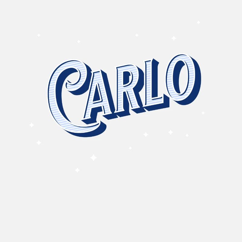 Carlo names personalized