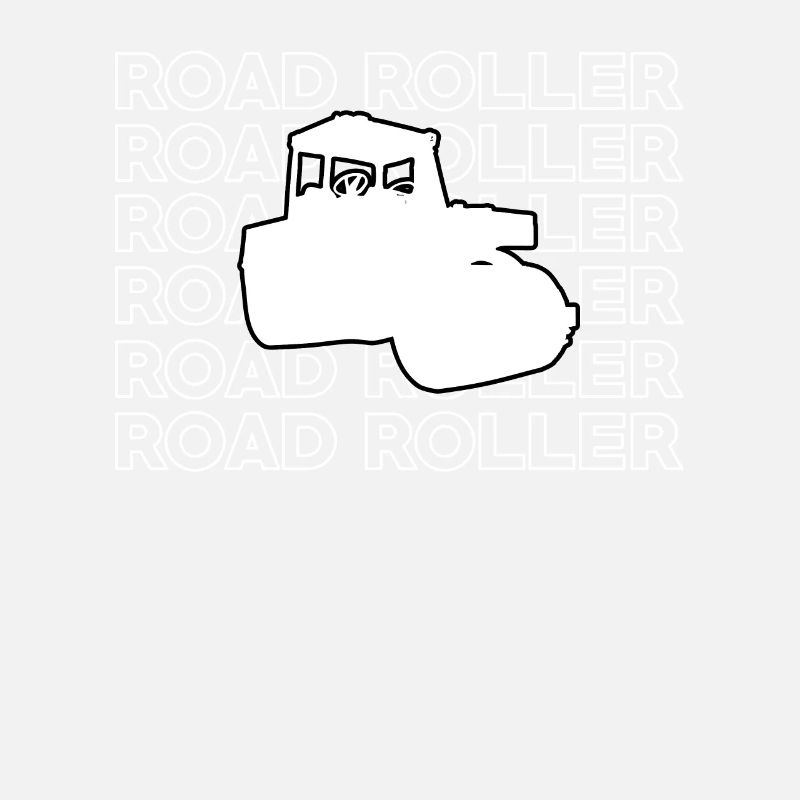 Great roller road construction