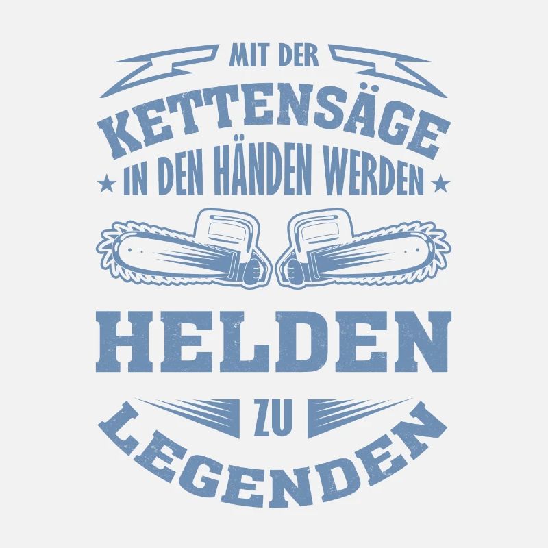 Mit der Kettensäge in den Händen werden Helden