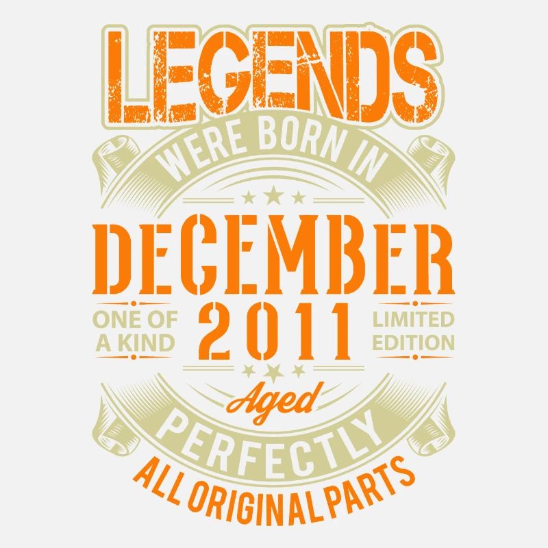 2011 Dezember Geburtstag Legende
